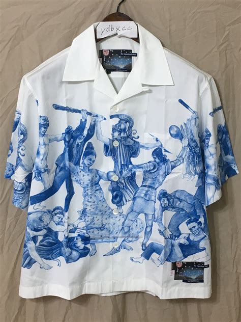 prada aloha shirt|Prada the important ones shirt.